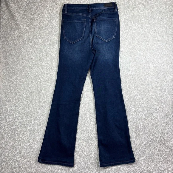 Nicole Miller NY SOHO High Rise Bootcut Women Size 8 Stretch Dark Wash Blue Jean - Picture 12 of 15